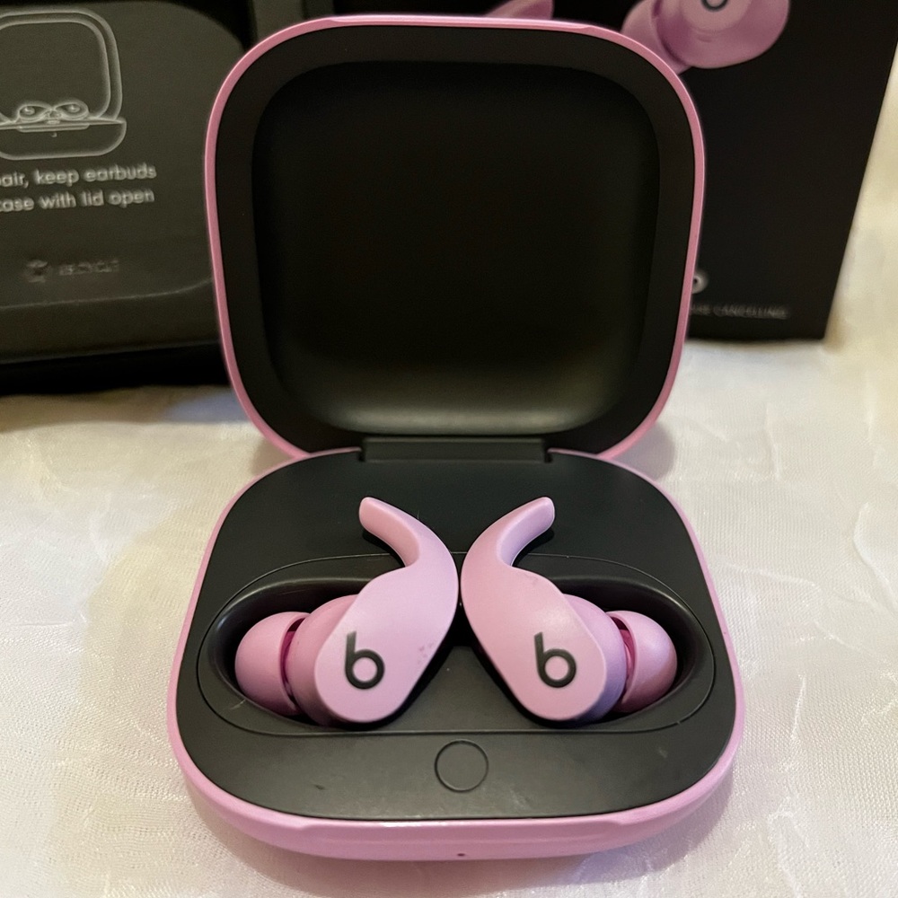 Beats Fit Pro Active Noise Cancelling Ear Buds with Secure Fit Wingtips.